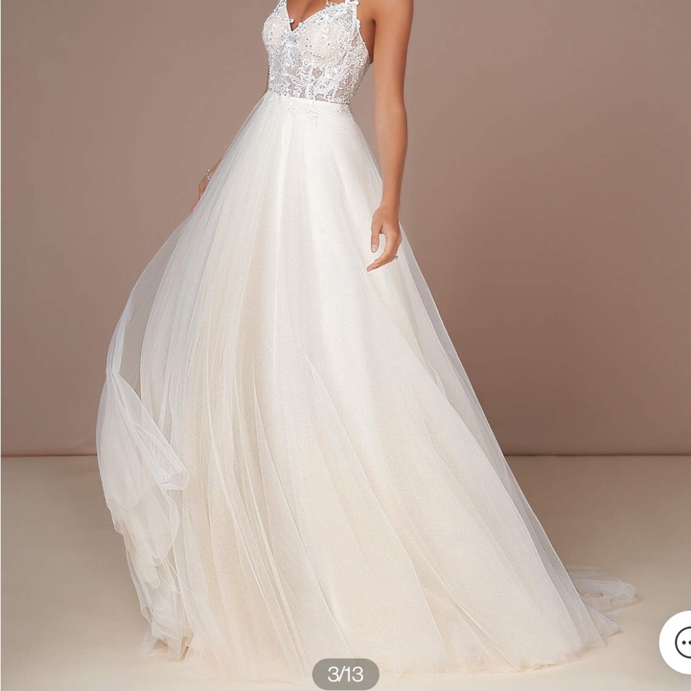 Azazie Tatiana NWT wedding dress - Picture 3 of 13